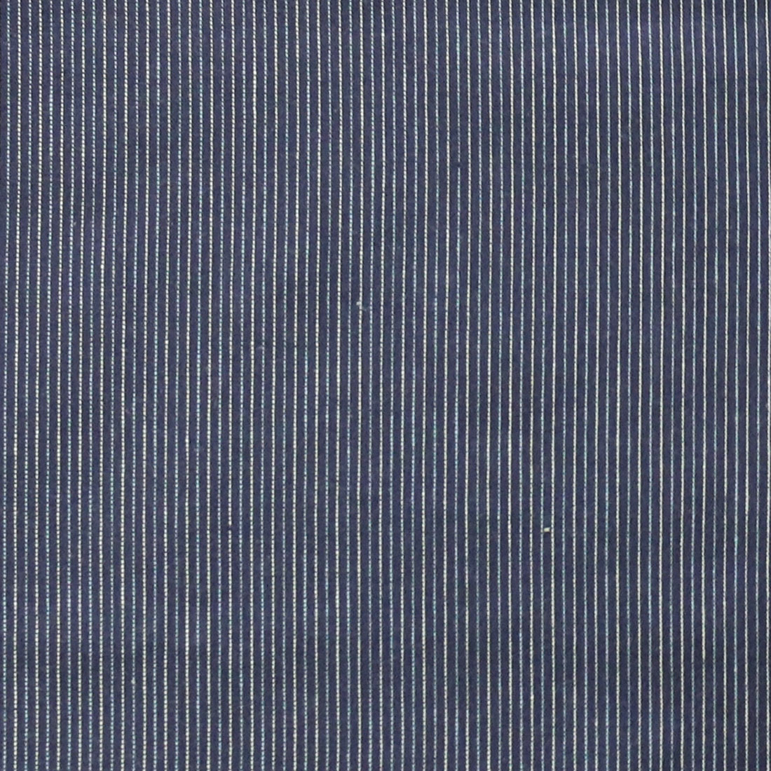 横丁袋:三河木綿 細縞 紺×水色×白